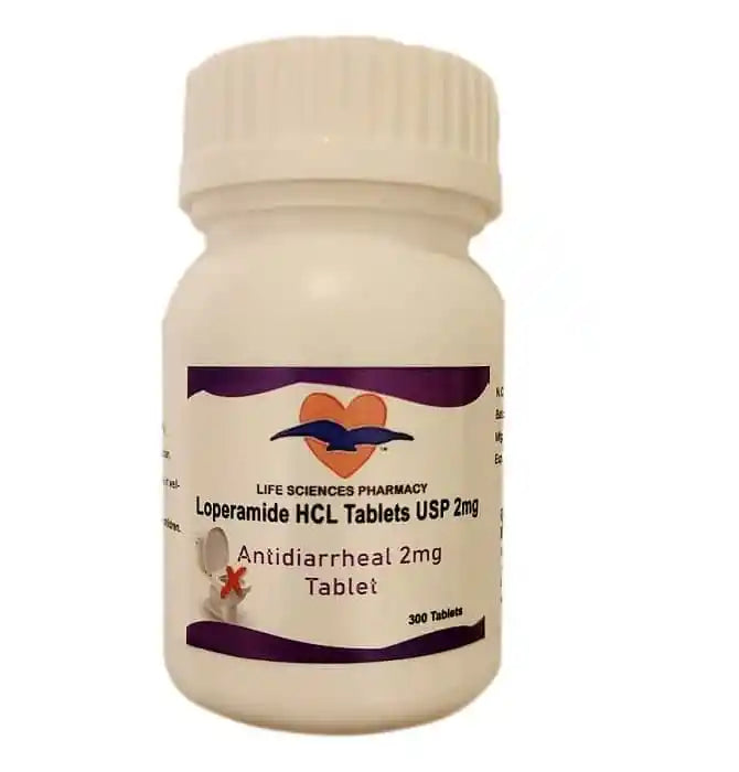 Anti-Diarrheal HCl 2 mg Tablets 300 Count – Exp 09/2028