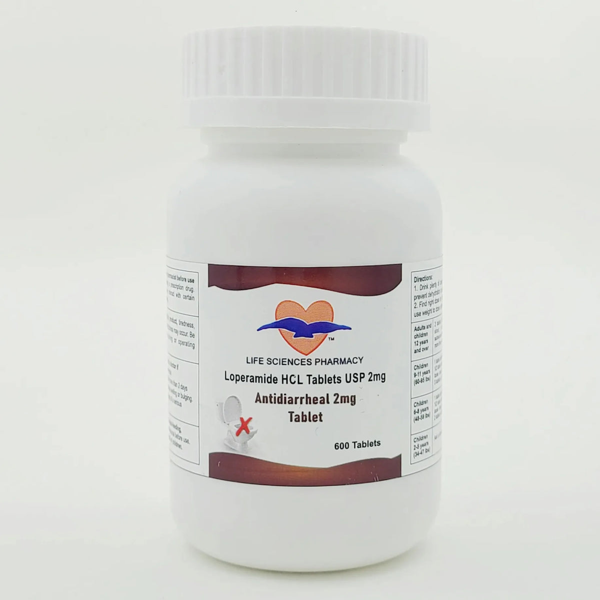 Anti-Diarrheal HCl 2 mg Tablets 600 Count – Exp 12/2027